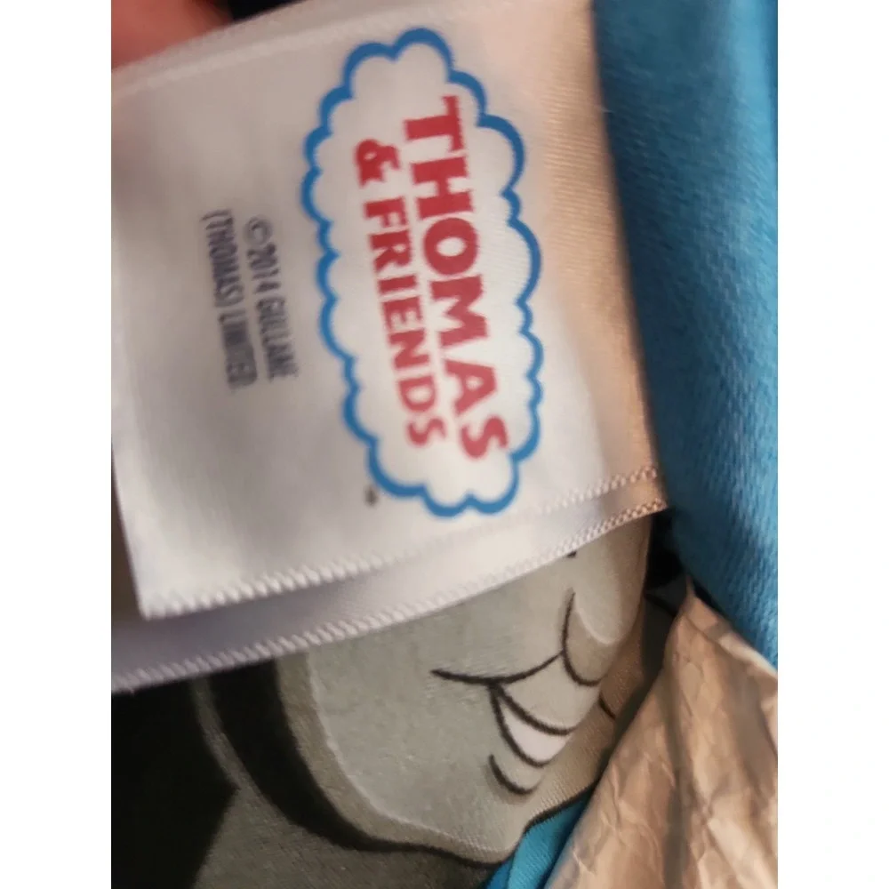 Vintage Thomas the Train Engine Go Go Twin Comforter Bed Blanket  85
